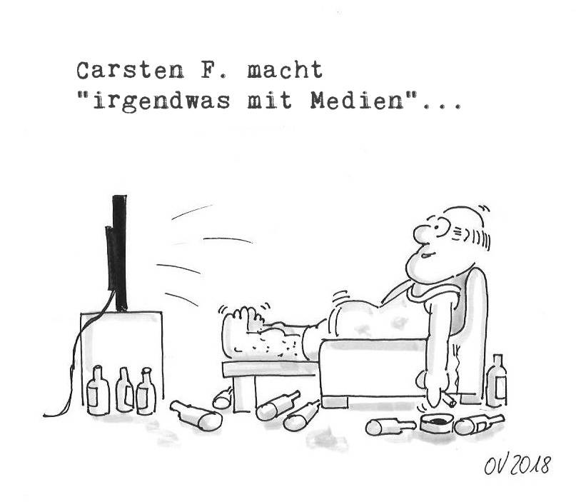 Karikaktur irgendwas mit Medien
