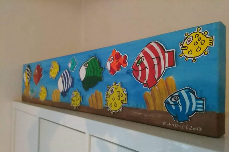 Fish an Chips and Corona 1