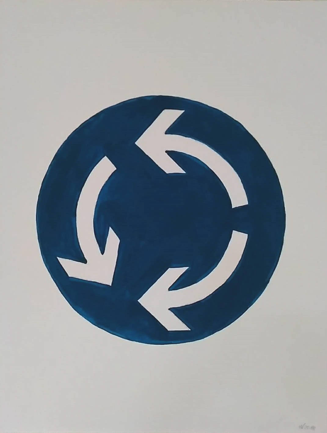 Olaf Varlemann - Pop-Art Kreisverkehr verkehrt