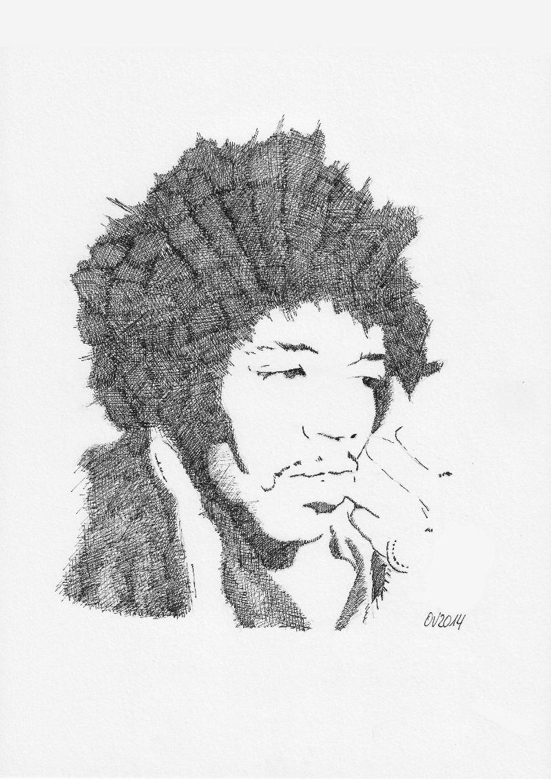 Nebenbeibild Jimi Hendrix