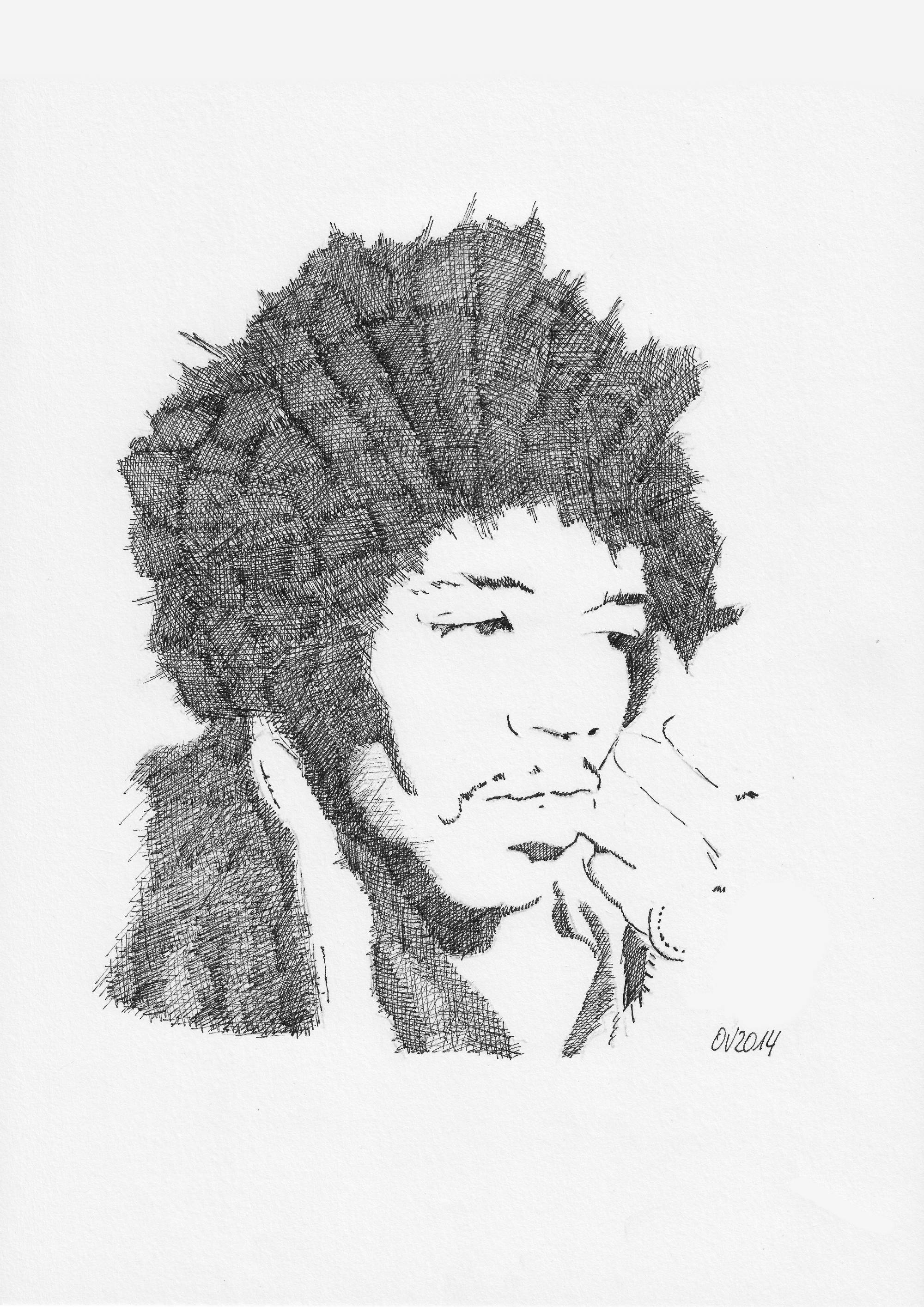 Nebenbeibild Jimi Hendrix
